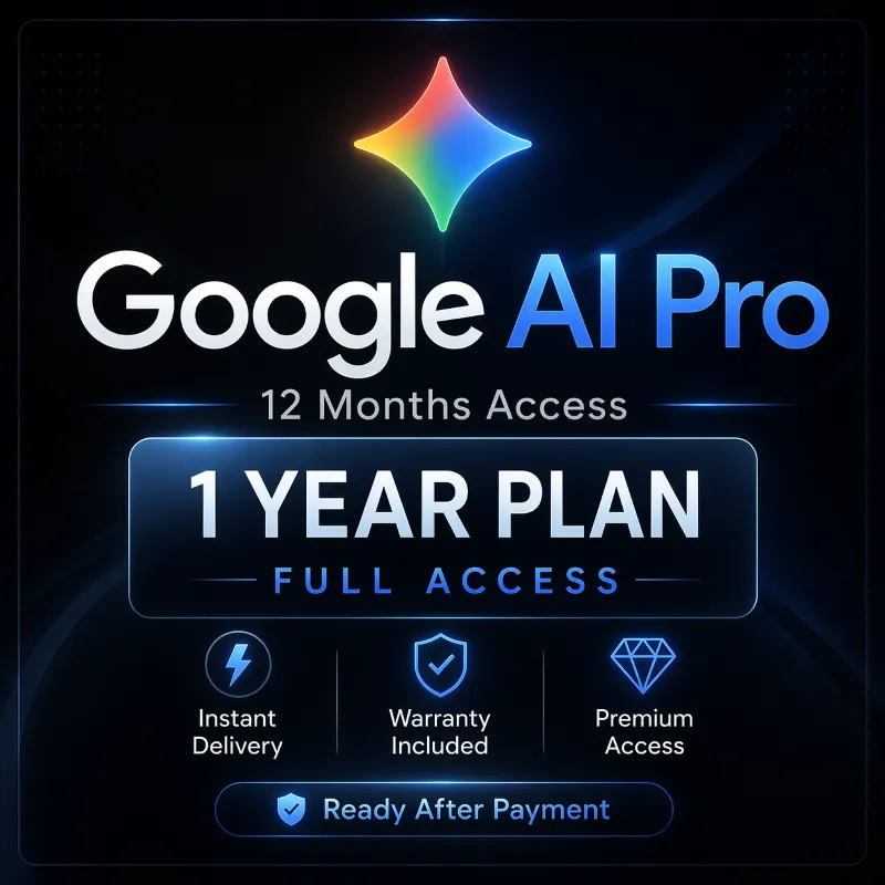 Google AI Pro 12 месяцев | Полный доступ | Моментально