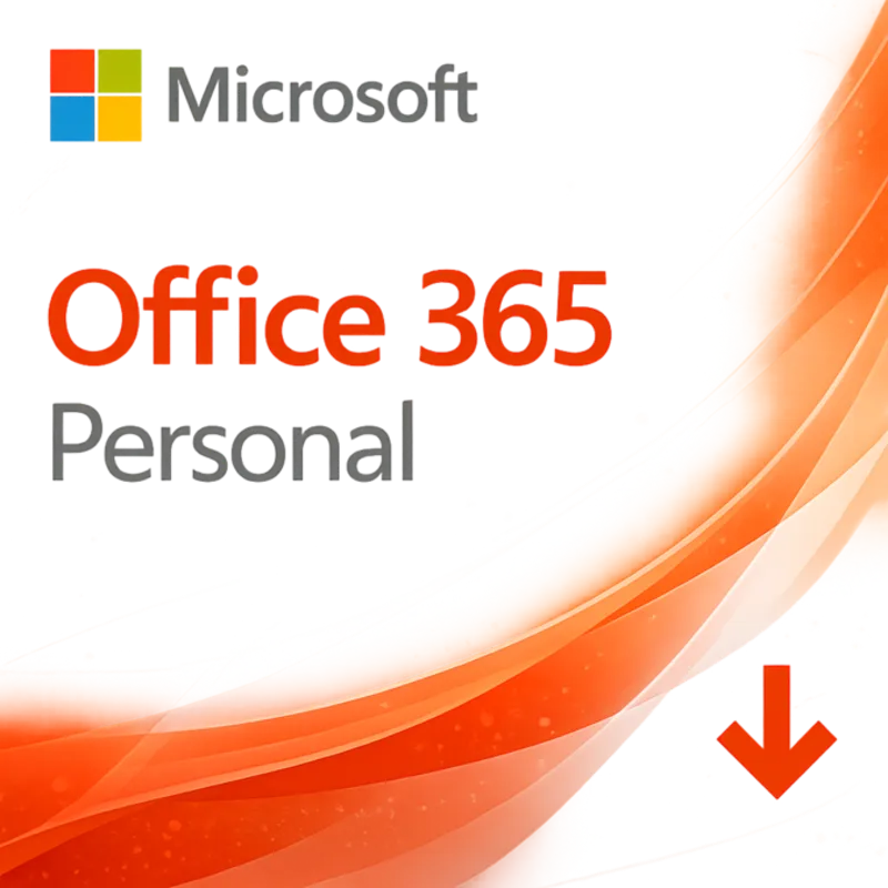 Подписка Microsoft 365 Personal на 1 год - личная учётная запись.