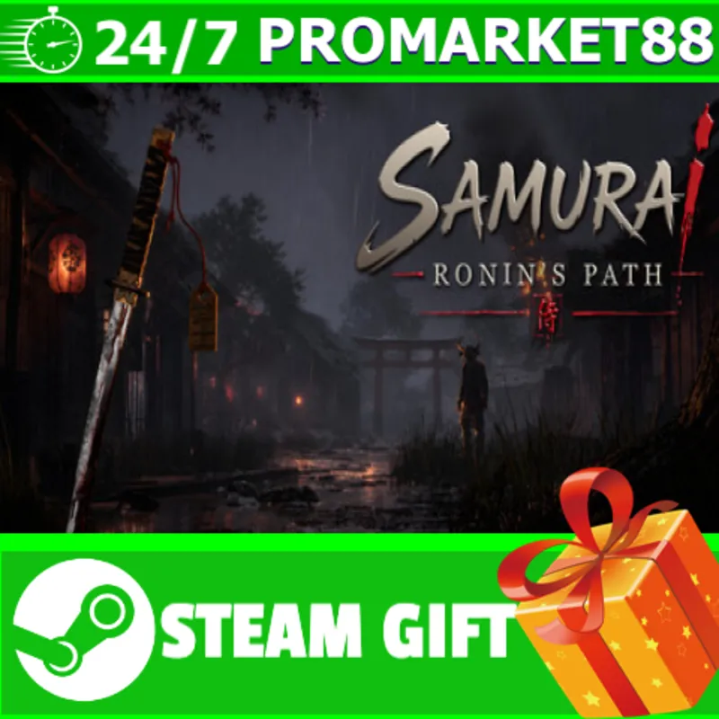ВСЕ СТРАНЫ+РОССИЯ Samurai: Ronin's Path STEAM GIFT