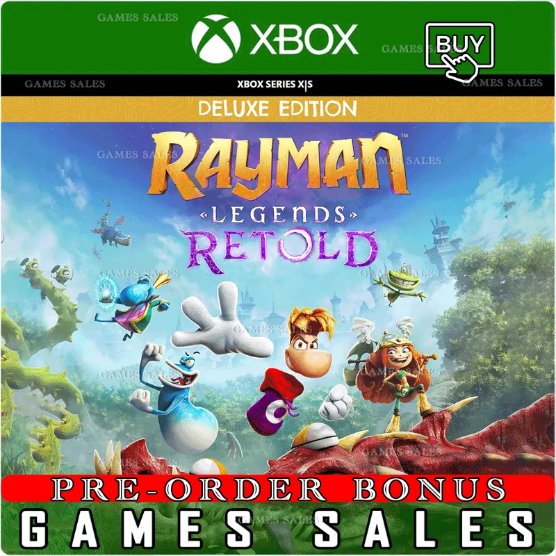 RAYMAN LEGENDS RETOLD DELUXE EDITION XBOX SERIES X|S ПРЕДЗАКАЗ С БОНУСАМИ