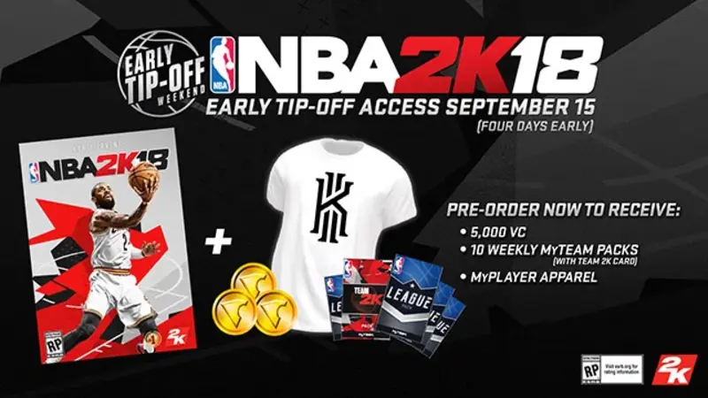 NBA 2K18 - DLC (Ключ Xbox One/Series X|S) – Глобальный