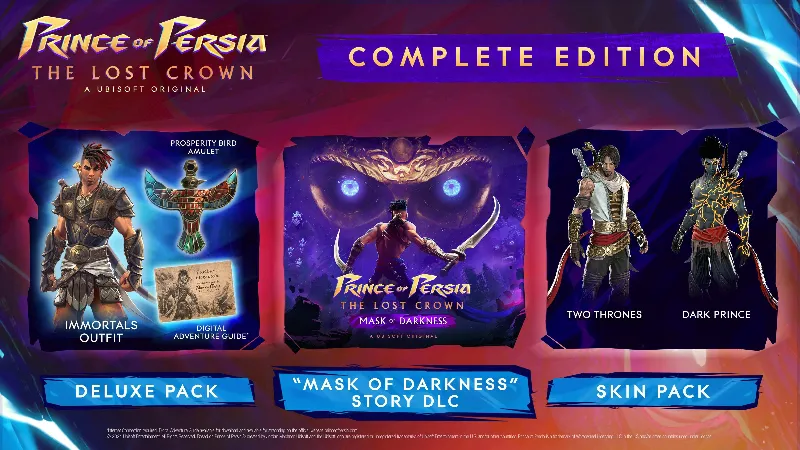 PRINCE OF PERSIA : THE LOST CROWN - COMPLETE EDITION XBOX ONE|XS КЛЮЧ