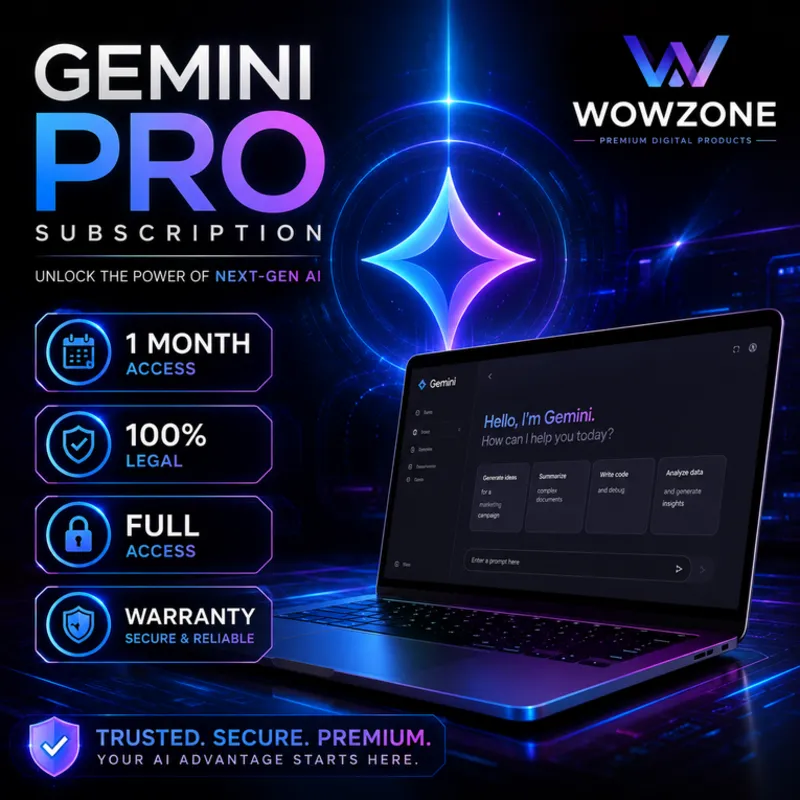Gemini Pro 1 месяц | Полный доступ | Юридическая информация | Гарантия |CashBack