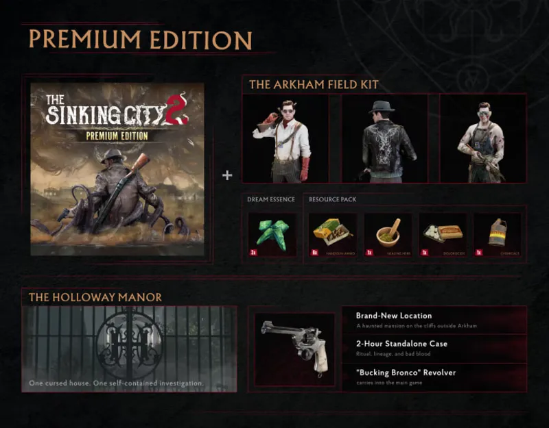 The Sinking City 2 - Premium Edition steam