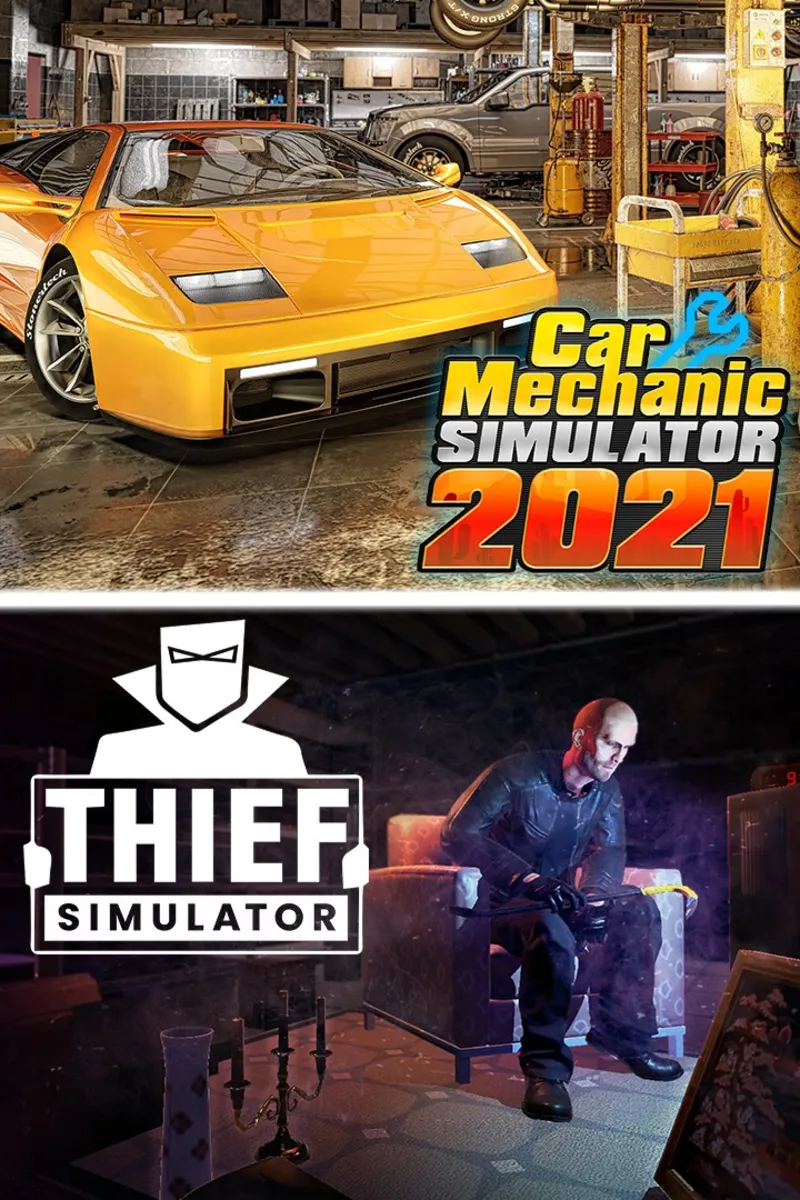Car Mechanic Simulator 2021 & Thief Simulator | XBOX | На любой аккаунт
