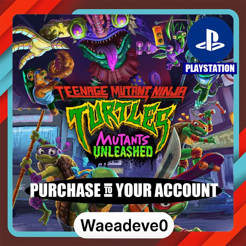 Teenage Mutant Ninja Turtles: Mutants Unleashed – PlayStation (PSN) – Purchase in You