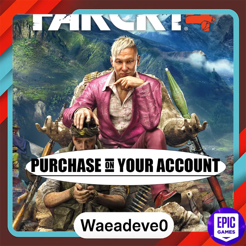 FAR CRY 4 - Epic games - Purchase on your account