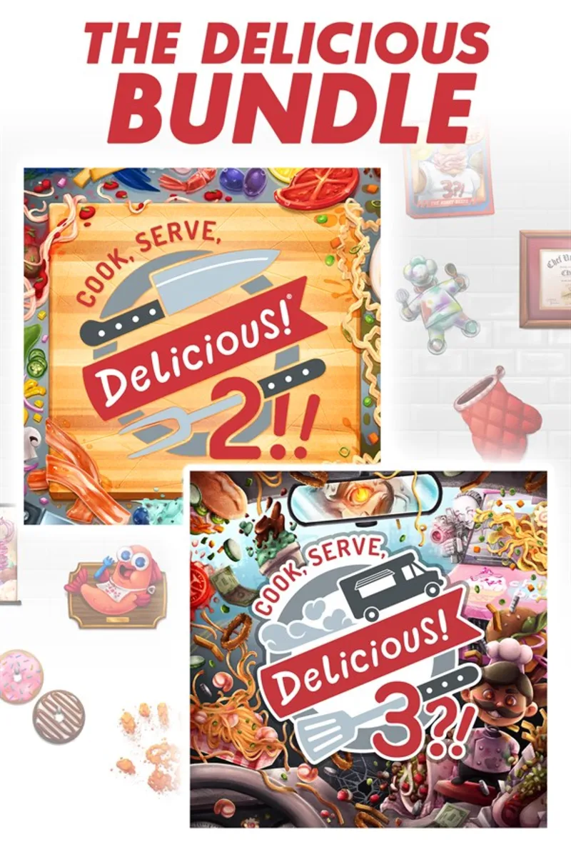 Cook, Serve, Delicious! 2/3 Bundle!! Xbox – Purchase for Your Account