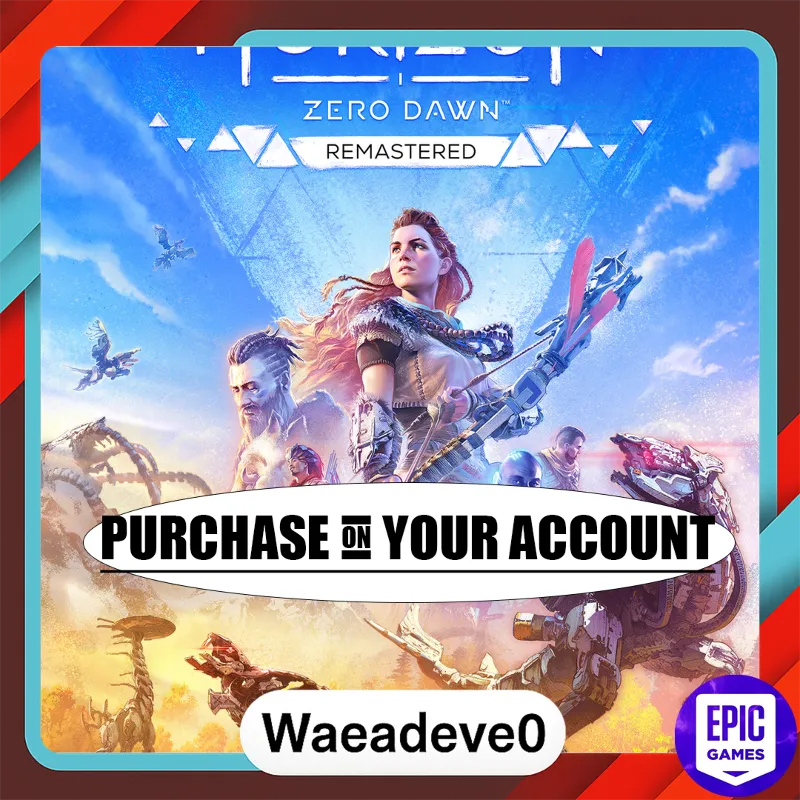 Horizon Zero Dawn Remastered - Epic games - Purchase on your account