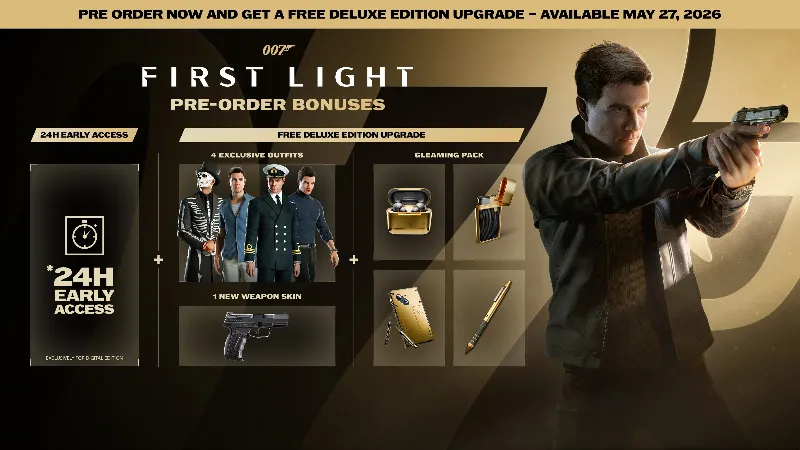 007 First Light Deluxe + ТОП ИГРЫ XBOX (аренда)