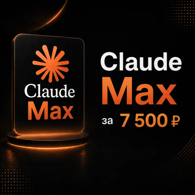Claude AI MAX 6.25x | ОФИЦИАЛЬНО | ЗА 1 МИНУТУ | 1 МЕСЯЦ