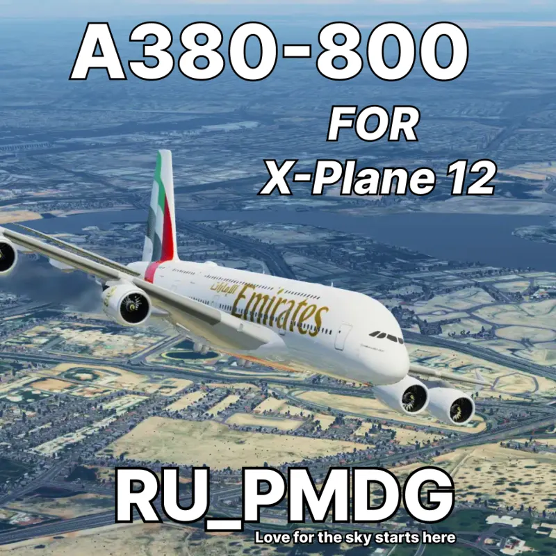 A380-800 for X-Plane 12