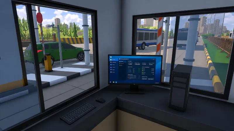 ВСЕ СТРАНЫ+РОССИЯ Toll Plaza Simulator STEAM GIFT