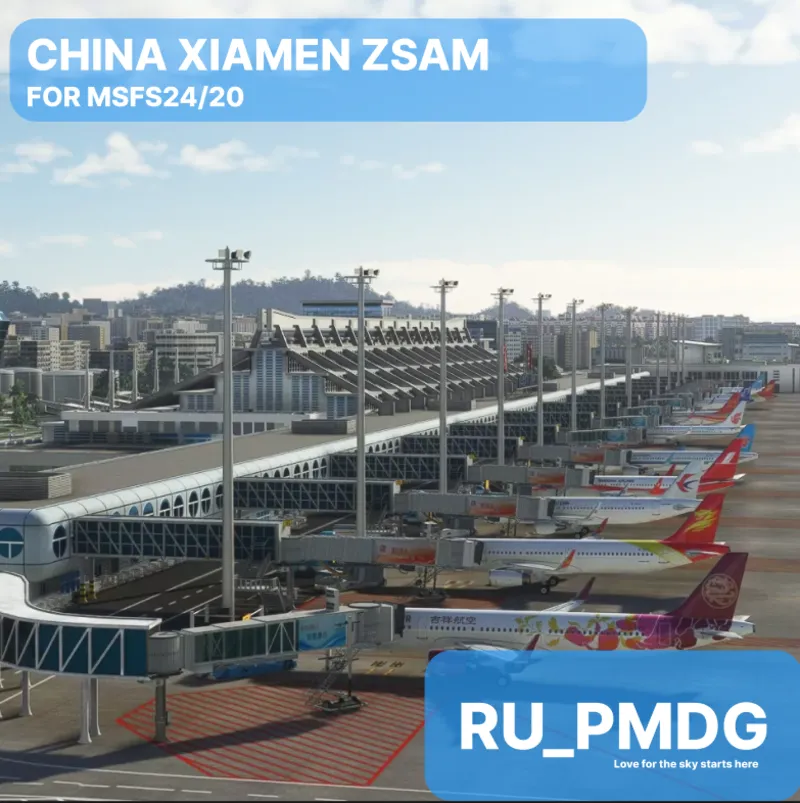SAMSCENE - CHINA XIAMEN ZSAM for MSFS24/20