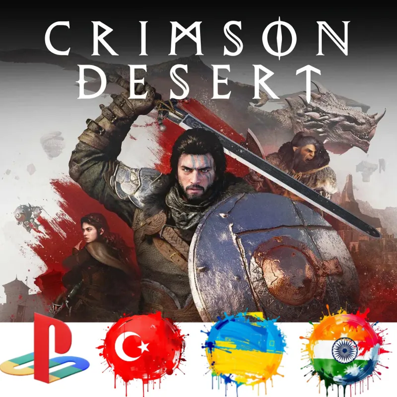 Crimson Desert PS5/PS/Турция/Украина/Индия