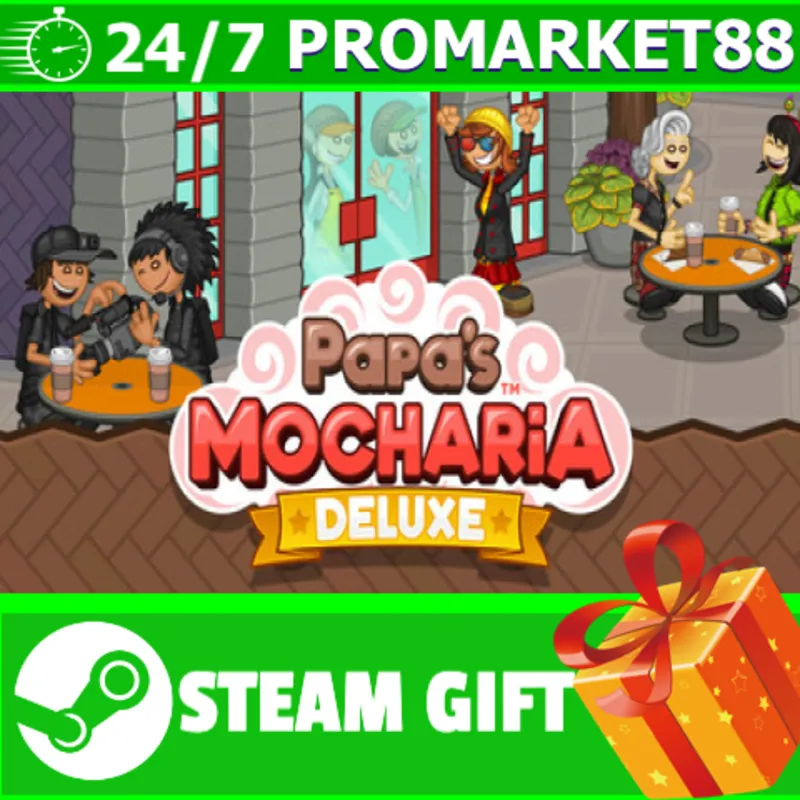ВСЕ СТРАНЫ+РОССИЯ Papa's Mocharia Deluxe STEAM GIFT