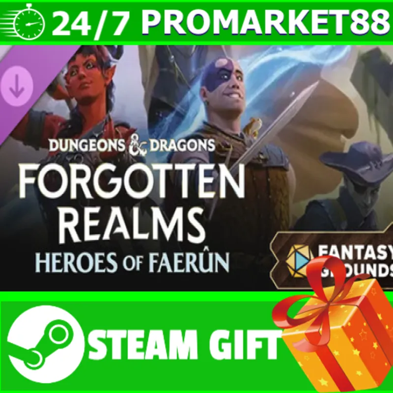 Fantasy Grounds - Dungeons & Dragons Forgotten Realms Heroes of Faerun