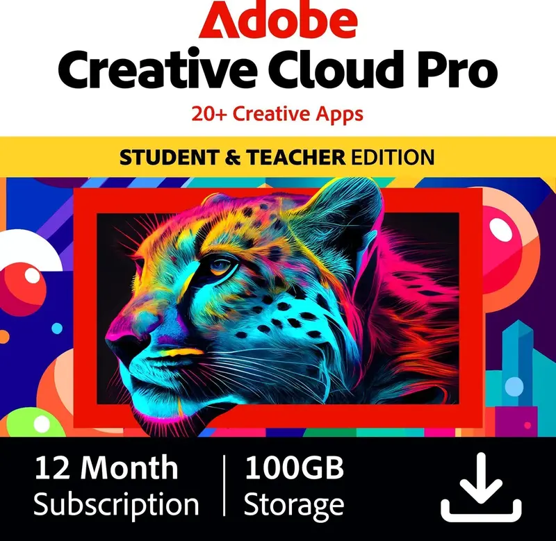 Adobe Creative Cloud Pro | Для студентов и преподавателей | Photoshop + Premiere