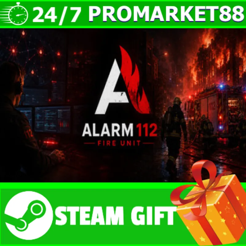 ВСЕ СТРАНЫ+РОССИЯ Alarm112: Unit Fire STEAM GIFT