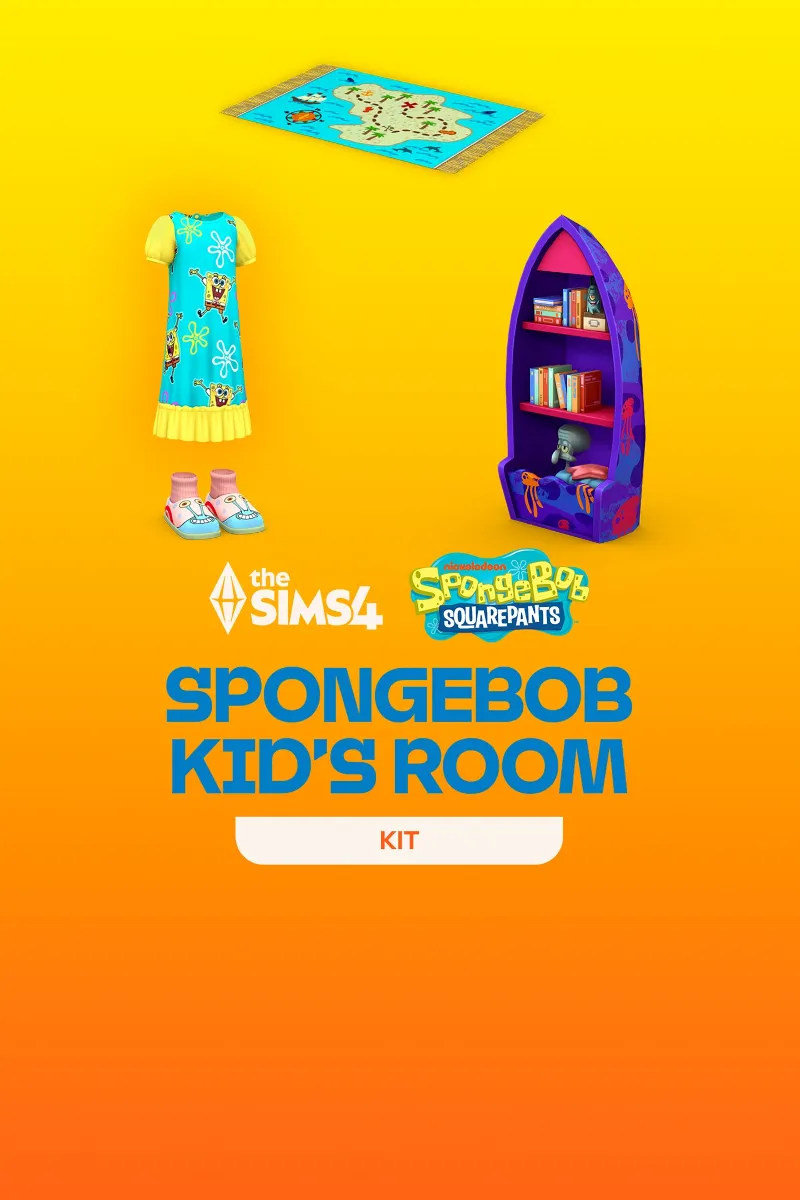The Sims 4 SpongeBob Kid’s Room Kit | XBOX | На любой аккаунт