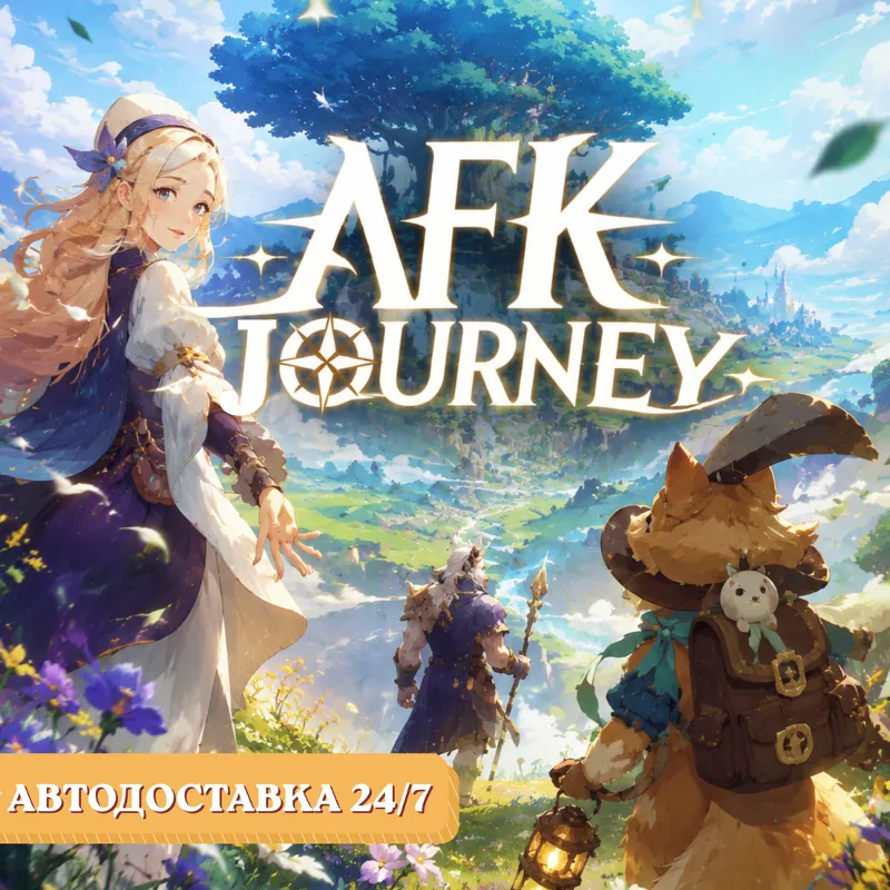 24/7 ПОПОЛНЕНИЕ Кристаллы AFK Journey Dragon Crystals Бандл АФК Джорни Газета по ID