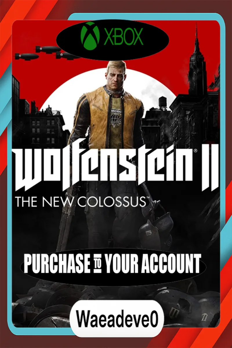 Wolfenstein® II: The New Colossus Xbox – Purchase for Your Account