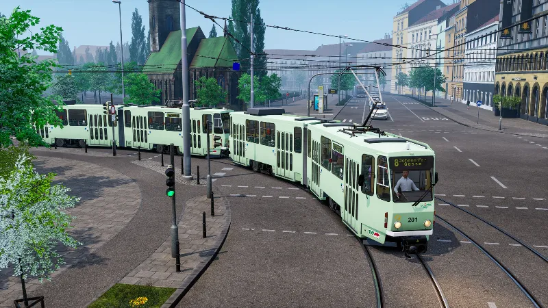 CTS: 2026 - Tram DLC: Tatra KT4D - STEAM GIFT РОССИЯ