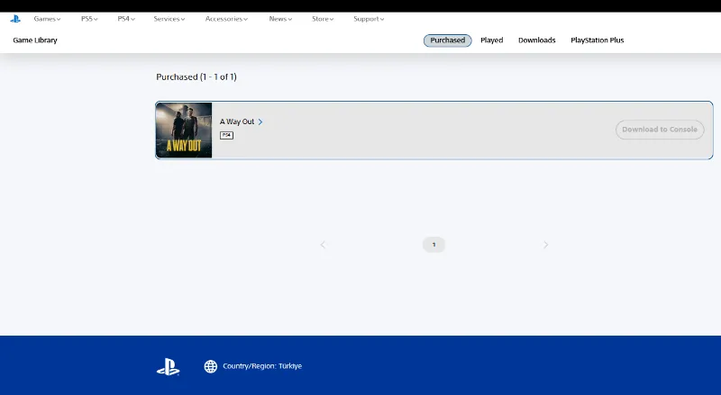 A Way Out + ТУРЕЦКИЙ АККАУНТ PLAYSTATION - АВТОВЫДАЧА