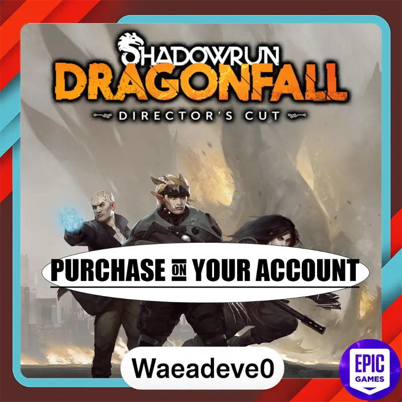 Shadowrun: Dragonfall - Director’s Cut - Epic games - Purchase on your account
