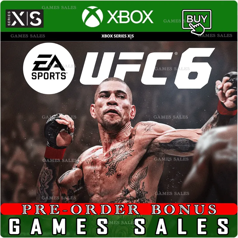 UFC® 6 XBOX SERIES X|S ПРЕДЗАКАЗ С БОНУСАМИ