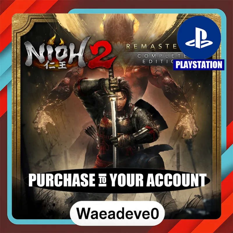 Nioh 2 Remastered – The Complete Edition PS4 & PS5 – PlayStation (PSN) – Purchase in
