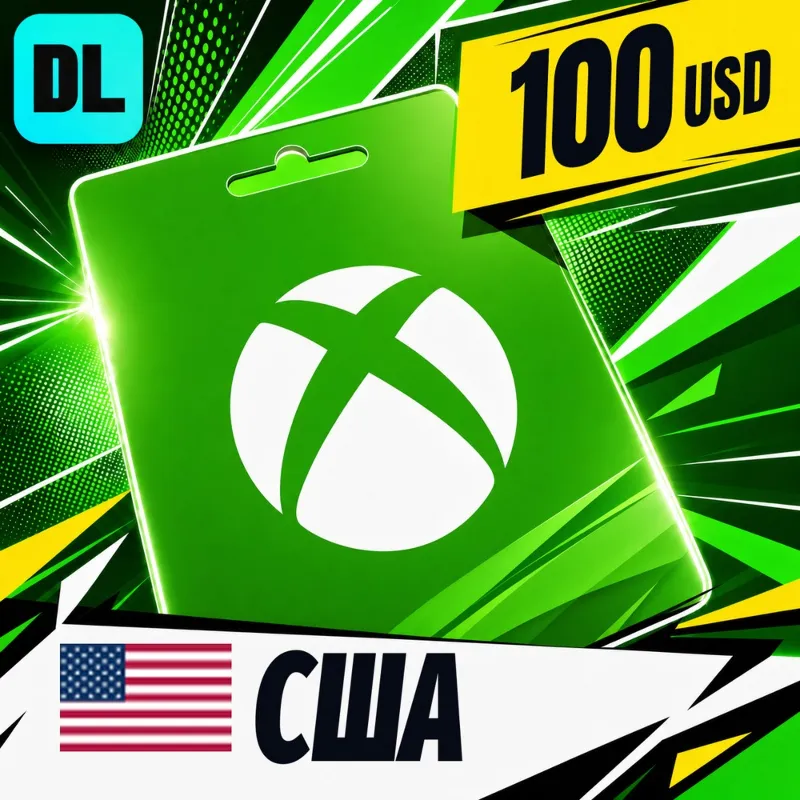 Xbox Gift Card США 100 USD цифровой код — автовыдача 24/7