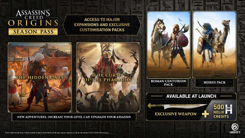 Assassins Creed Origins - Season Pass XBOX ONE / XBOX SERIES X|S Ключ