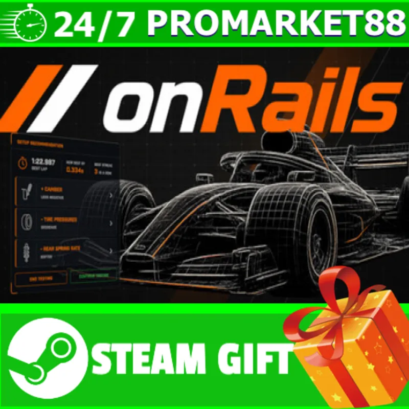ВСЕ СТРАНЫ+РОССИЯ onRails STEAM GIFT
