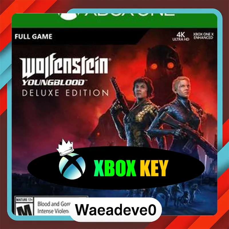 Wolfenstein: Youngblood Deluxe Edition XBOX LIVE Key TURKEY