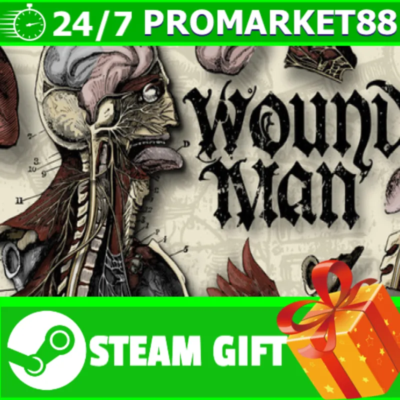 ВСЕ СТРАНЫ+РОССИЯ Wound Man STEAM GIFT