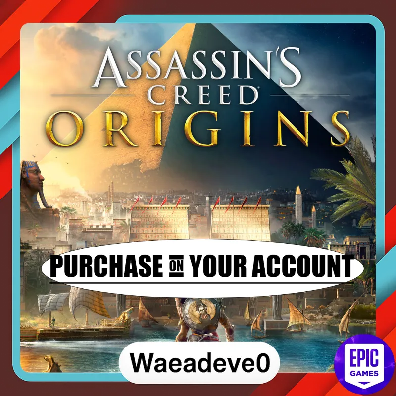 Assassin's Creed Origins Standard Edition - Epic games - Purchase on your account