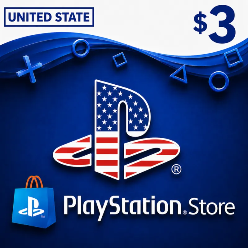 3 USD | PlayStation PSN | United States