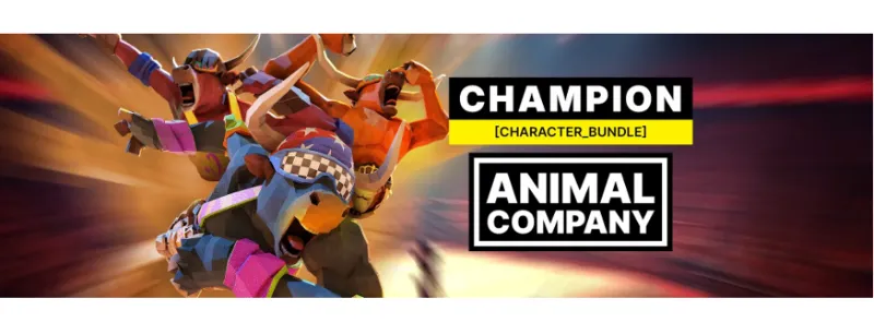 Champion Character Bundle для игры Animal Company oculus quest 2 3 3s / meta quest