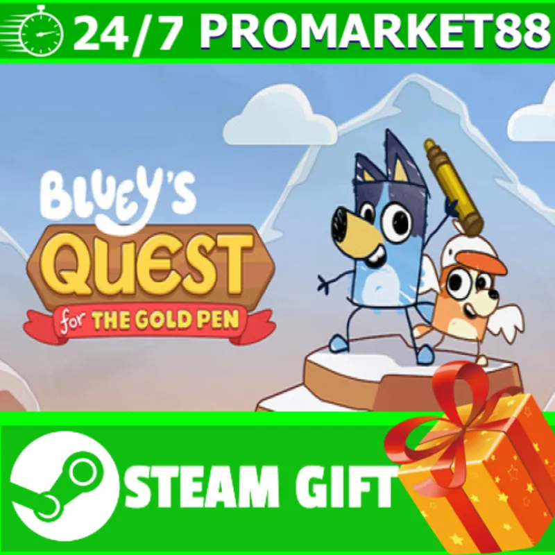 ВСЕ СТРАНЫ+РОССИЯ Bluey's Quest For The Gold Pen