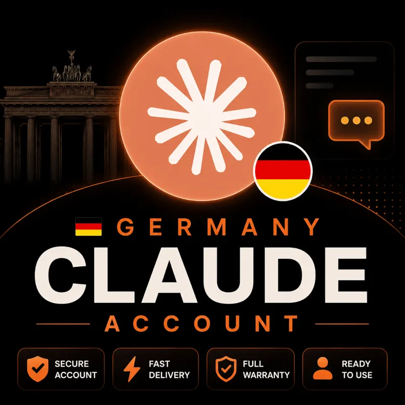 Аккаунт Claude (Германия) Pro, Max 5x, Max 20x | ЛУЧШАЯ ЦЕНА, ПОЛНАЯ ГАРАНТИЯ